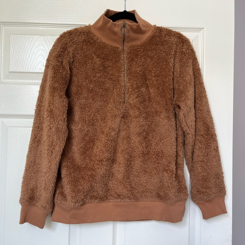 Soft and Fuzzy Quarter zip